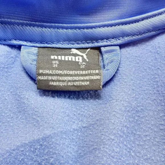 Puma Toddler Girl Matching Set Jacket And Pants Blue/Pink Tracksuit Full zip 3T - Picture 3 of 15